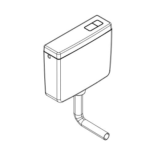 VIGOUR Spülkasten Comfort 69L bei günstig bei BADfabrik24