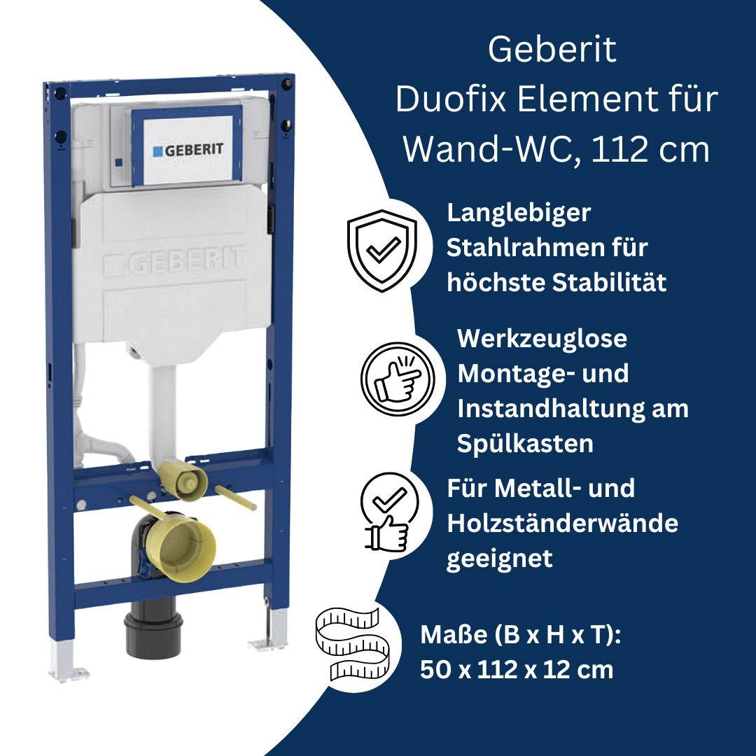 Geberit Duofix Element für Wand-WC
