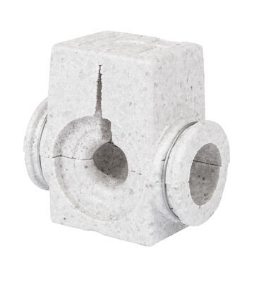 Danfoss EPS-Isolierschale DN 20, grau bis 80 C, für ASV-P/PV/I/M u. USV-I/M