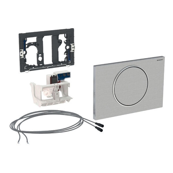 Geberit WC-Steuerung mit elektronischer Spülauslösung Netzbetrieb 1-Mengen-spülung Sigma10 manuell