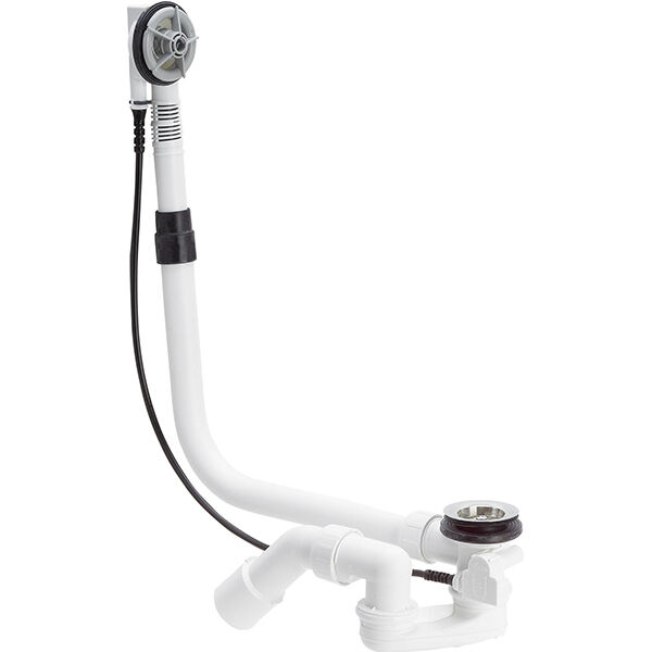 Viega Ab-/Überlaufgarnitur Multiplex DN 40/50 725mm Länge,Geruchsverschluss, Badewanne 111069