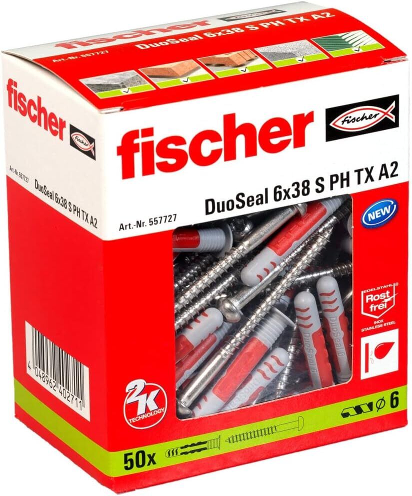 Fischer DuoSeal 8x48 S A2