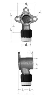 Sanipex Armaturenanschluss MT 4610 einfach