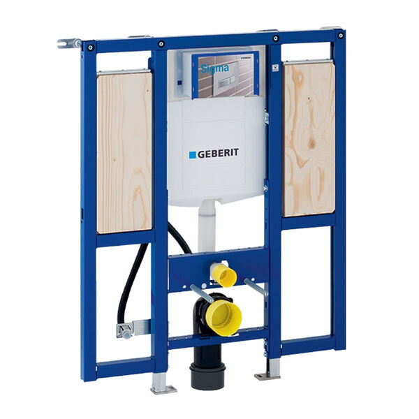 Geberit Duofix Element für WWC, 112 cm, mit Sigma UP-SPK 12 cm, BF, SH Griffe
