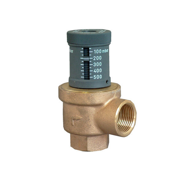 OVENTROP Differenzdruck-Überströmventil DN25, 1''IG, PN10, mit dp-Anzeige 1085208