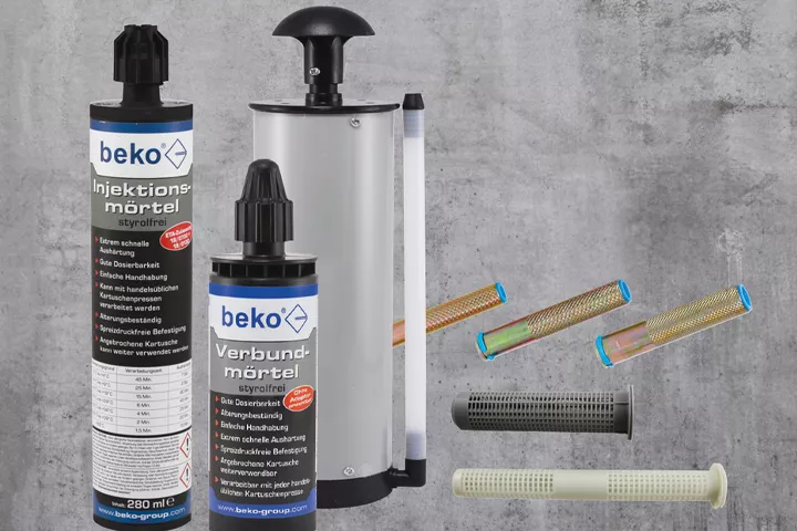 BEKO chemische Dübel