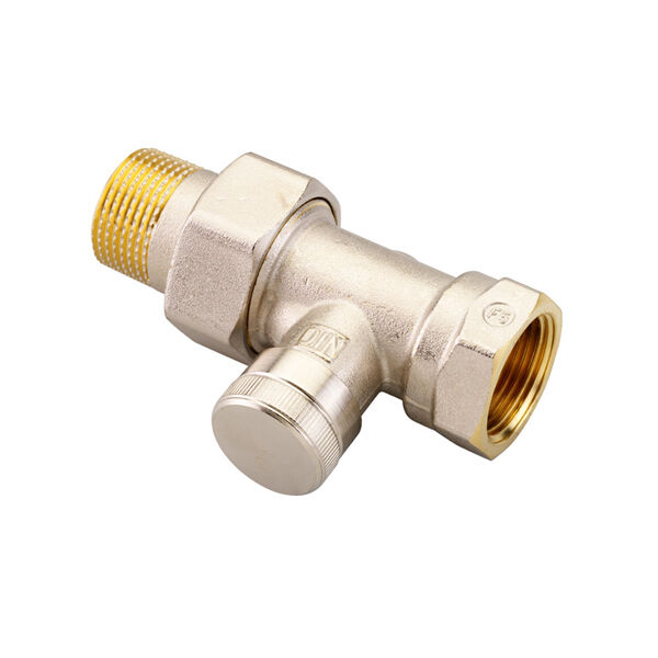 Danfoss Rücklaufverschraubung RLV 20 R 3/4, Durchgang, vernickelt