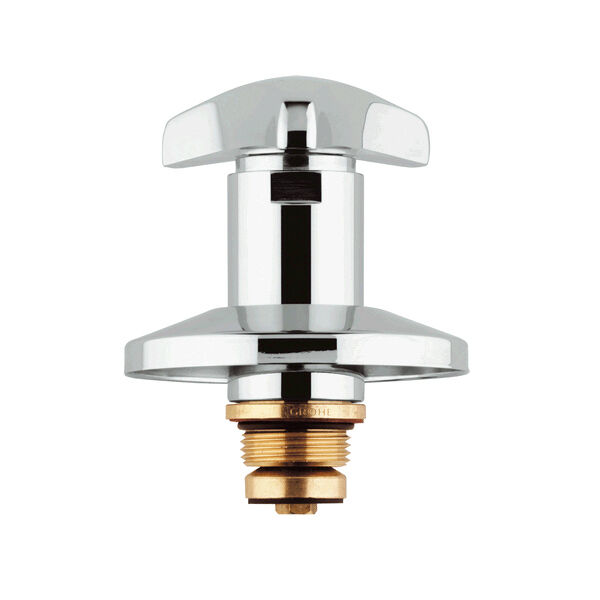 GROHE Oberteil für Unterputz-Ventile Trecorn Griff Markierung blau 3/4'' chrom 11504000