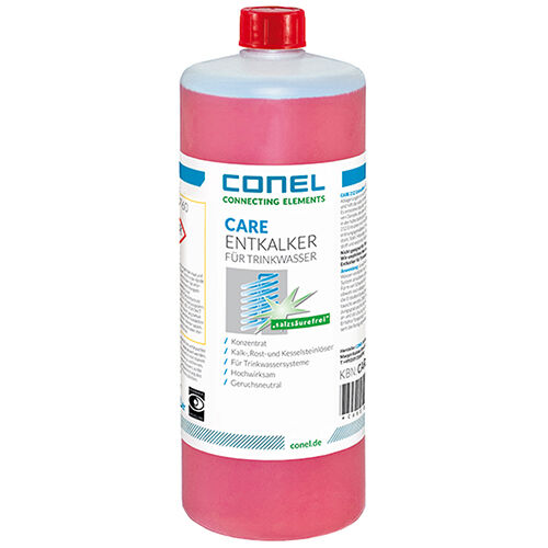 CONEL CARE 212 TW Entkalker-Konzentrat 1 Liter Flasche salzsäurefrei für Trinkwasser CAREEKTW1