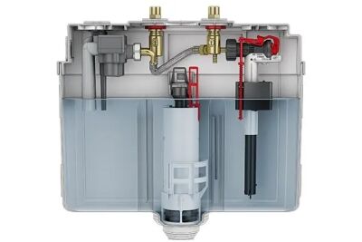 TECEprofil WC-Modul mit Hygienespülung