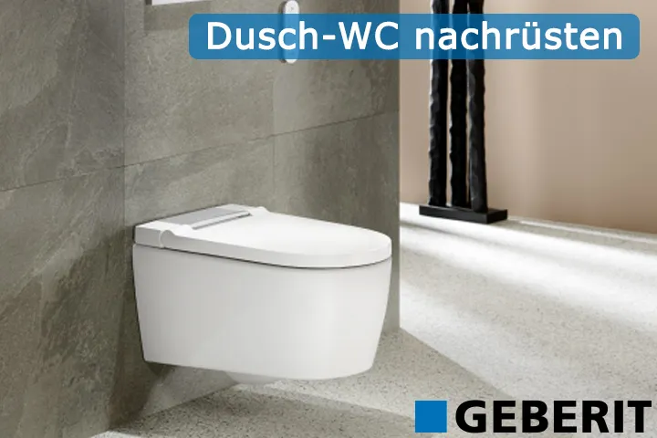 WC auf ein Dusch-WC nachrüsten