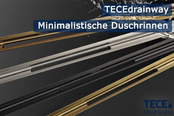 TECEdrainway Duschrinnen