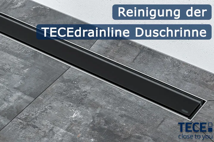 TECEdrainline Duschrinne reinigen